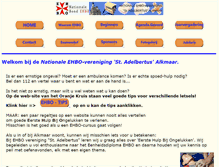 Tablet Screenshot of ehbo-alkmaar.com